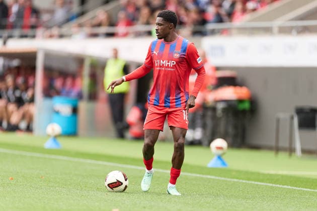 Portrait, Portraet, Freisteller Christian Conteh (1.FC Heidenheim, 10) GER, 1. FC Heidenheim 1846 e. V. vs. FC Wuerzburger Kickers, Fussball, Freundschaftsspiele - Herren, Spielzeit 2026 2027, 02.10.2026 GER, 1. FC Heidenheim 1846 e. V. vs. FC Wuerzburger Kickers, Fussball, Freundschaftsspiele - Herren, Spielzeit 2026 2027, 02.10.2026 Heidenheim an der Brenz Copyright: xEibner-Pressefoto GeraldxOelze-dexStoppanyx EP_ODS