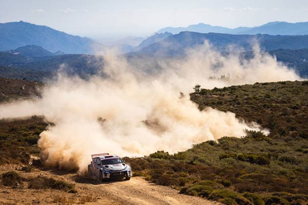 AUTO - WRC, Motorsport Rallye, WM - RALLY ITALIA SARDEGNA 2026 35 Kajetan KAJETANOWICZ, Maciej SZCZEPANIAK, TOYOTA GR Yaris, action during the 2026 Rally Italia Sardegna, 13th round of the 2026 WRC World Rally Car Championship, from October 1 to 4, 2026 at Alghero, Italy - AlgheroItaly  Copyright: xNikosxKatikisx