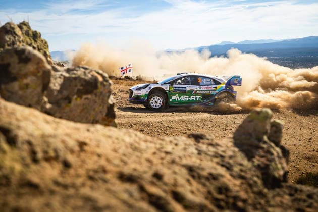AUTO - WRC, Motorsport Rallye, WM - RALLY ITALIA SARDEGNA 2026 55 Joshua MCERLEAN, Eoin TREACY, FORD Puma Rally1, action during the 2026 Rally Italia Sardegna, 13th round of the 2026 WRC World Rally Car Championship, from October 1 to 4, 2026 at Alghero, Italy - AlgheroItaly  Copyright: xNikosxKatikisx