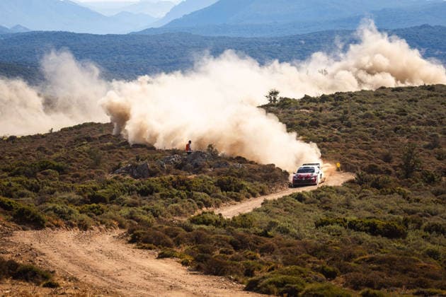 AUTO - WRC, Motorsport Rallye, WM - RALLY ITALIA SARDEGNA 2026 33 Elfyn EVANS, Scott MARTIN, TOYOTA GR Yaris Rally1, action during the 2026 Rally Italia Sardegna, 13th round of the 2026 WRC World Rally Car Championship, from October 1 to 4, 2026 at Alghero, Italy - AlgheroItaly  Copyright: xNikosxKatikisx
