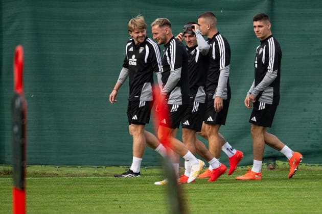 The Czech national soccer team training session during the media program prior to the UEFA Nations League match against Spain, in Prague, Czech Republic, October 2, 2026. (CTKxPhoto MichalxKamaryt) CTKPhotoP2026100205092  CTKPhotoP2026100205092