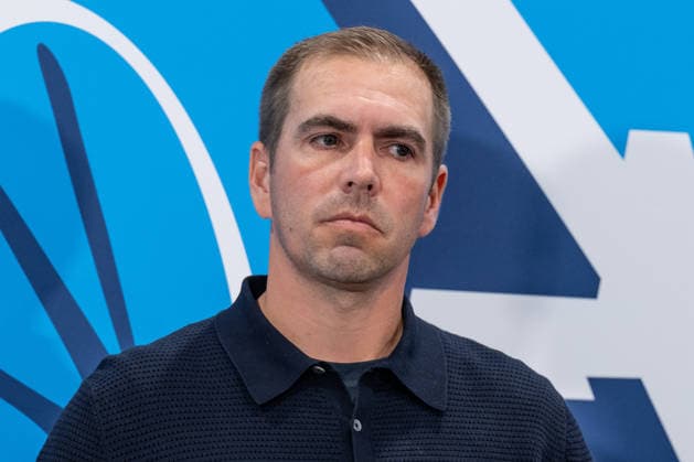 Philipp Lahm (Fussballer, Weltmeister 2014) Portrait Portraet bei der Ehrung der besten Goalgetter im Deutschen Amateurfussball in der Volkswagen VW Media Lounge mit dem Motto Torjaegerkanone fuer alle GER, Deutschland vs. Serbien, Fussball, UEFA Nations League, Ligaphase Liga A, 3. Spieltag, Spielzeit 2026 2027, 01.10.2026 (DFL DFB REGULATIONS PROHIBIT ANY USE OF PHOTOGRAPHS as IMAGE SEQUENCES and or QUASI-VIDEO). Foto: HMB Media Heike Feiner Copyright: HMBxMedia HeikexFeiner