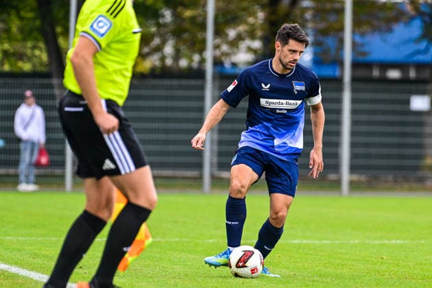 02.10.2026, GER, Fußball, Herren, FSP, FC Augsburg vs Hertha BSC Berlin Josip Brekalo (Hertha BSC, 7) Augsburg Paul-Renz-Akademie Bayern Deutschland Copyright: xNordphotox xHafnerx