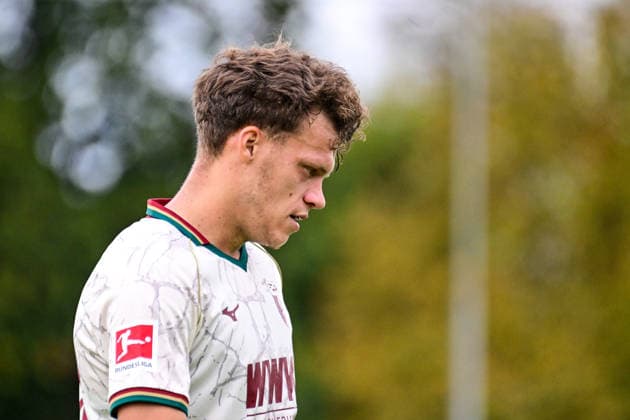 02.10.2026, GER, Fußball, Herren, FSP, FC Augsburg vs Hertha BSC Berlin Robin Fellhauer (FC Augsburg, 19) Augsburg Paul-Renz-Akademie Bayern Deutschland Copyright: xNordphotox xHafnerx