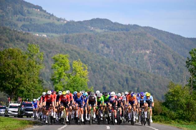 UEC 2026 Road European Championships Ljubljana 02 10 2026 LJUBLJANA, SLOVENIA - OCTOBER 02 : illustration picture peloton during the Men U23 cycling road race at the 2026 UEC Road European Championships. An UCI Continental Championships cycling race of 141,9 km with start in Ljubljana and finish in Sencur on October 2, 2026 in Ljubljana, Slovenia, 02 10 2026 Ljubljana Slovenia  Copyright: xJanxDexMeuleneirx