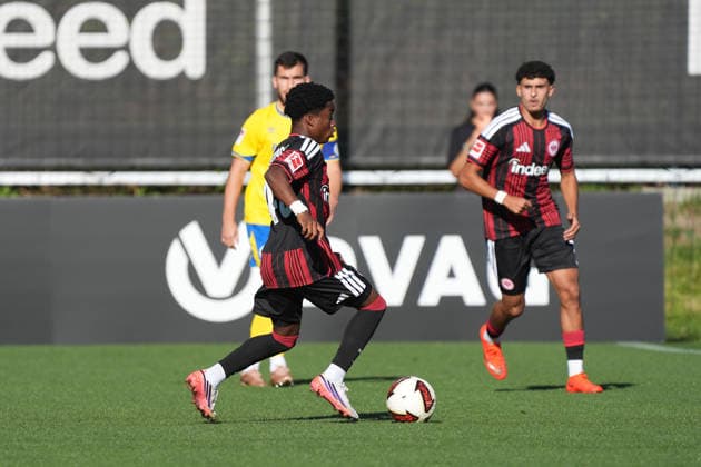 Lawrence Setordije (Eintracht Frankfurt) - 02.10.2026 Bundesliga, Saison 26 27: Eintracht Frankfurt vs. Eintracht Braunschweig, Deutsche Bank Park, Trainingsplatz, Testspiel