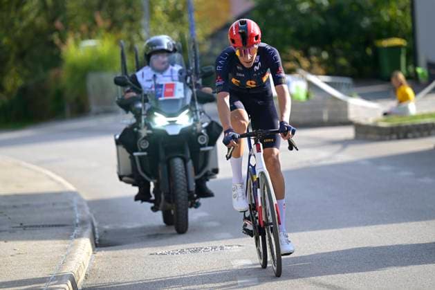 UEC 2026 Road European Championships Ljubljana 02 10 2026 LJUBLJANA, SLOVENIA - OCTOBER 02 : Alvarez Hector (ESP) during the Men U23 cycling road race at the 2026 UEC Road European Championships. An UCI Continental Championships cycling race of 141,9 km with start in Ljubljana and finish in Sencur on October 2, 2026 in Ljubljana, Slovenia, 02 10 2026 Ljubljana Slovenia  Copyright: xIvanxBenedettox