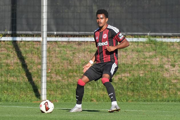 Ansgar Knauff (Eintracht Frankfurt) - 02.10.2026 Bundesliga, Saison 26 27: Eintracht Frankfurt vs. Eintracht Braunschweig, Deutsche Bank Park, Trainingsplatz, Testspiel