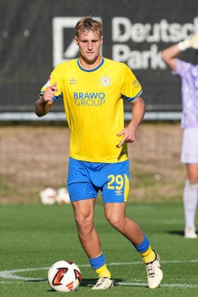 Lukas Frenkert (Eintracht Braunschweig, 29) - 02.10.2026 Bundesliga, Saison 26 27: Eintracht Frankfurt vs. Eintracht Braunschweig, Deutsche Bank Park, Trainingsplatz, Testspiel