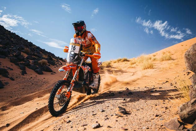W2RC - RALLYE DU MAROC 2026 16 MULEC Toni (slo), BAS World KTM Team, KTM 450 Rally Factory, FIM W2RC, Rally 2, action during the Stage 4 of the Rallye du Maroc 2026, 4th round of the 2026 WR2C Championship from October 2, 2026 around Zagora, Morocco - AgadirMorocco  Copyright: xDamienxSaulnierx