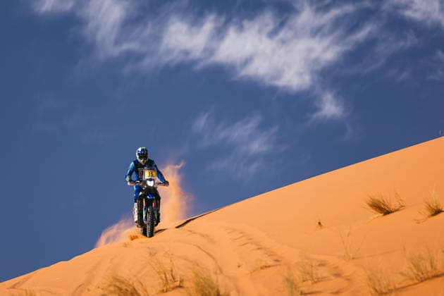 W2RC - RALLYE DU MAROC 2026 15 SANTOLINO Lorenzo (esp), Sherco TVS Rally Factory, Sherco 450 Rally, Rally GP, action during the Stage 4 of the Rallye du Maroc 2026, 4th round of the 2026 WR2C Championship from October 2, 2026 around Zagora, Morocco - AgadirMorocco  Copyright: xDamienxSaulnierx