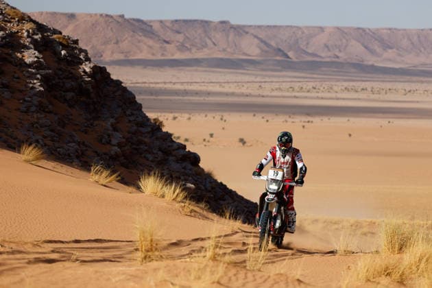 W2RC - RALLYE DU MAROC 2026 19 LUCCI Paolo (ita), BAS World KTM Team, KTM 450 Rally Factory Replica, FIM W2RC, Rally 2, action, during the Stage 4 of the Rallye du Maroc 2026, 4th round of the 2026 WR2C Championship from October 2, 2026 around Zagora, Morocco - AgadirMorocco  Copyright: xFREDERICxLExFLOCxHx