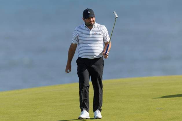 RECORD DATE NOT STATED 2nd October 2026; Kingsbarns Golf Links, St Andrews, Scotland; DP World Tour Golf, Alfred Dunhill Links Championship, Day 2; Francesco Molinari of Italy on the fourth green DavidxYoung