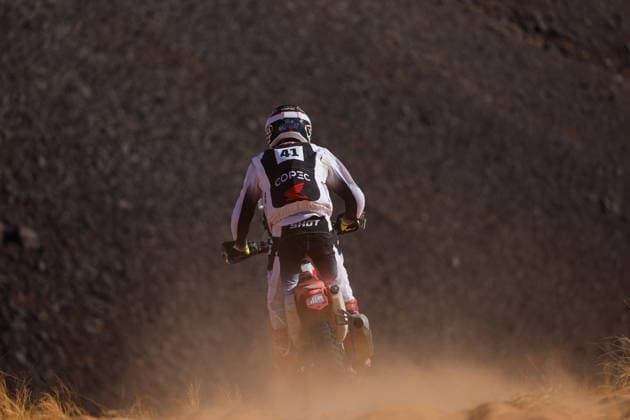 W2RC - RALLYE DU MAROC 2026 41 BARBOSA Ruy (chi), HT Rally Raid, Honda CRF 450, FIM W2RC, Rally 2, action, during the Stage 4 of the Rallye du Maroc 2026, 4th round of the 2026 WR2C Championship from October 2, 2026 around Zagora, Morocco - AgadirMorocco  Copyright: xFREDERICxLExFLOCxHx