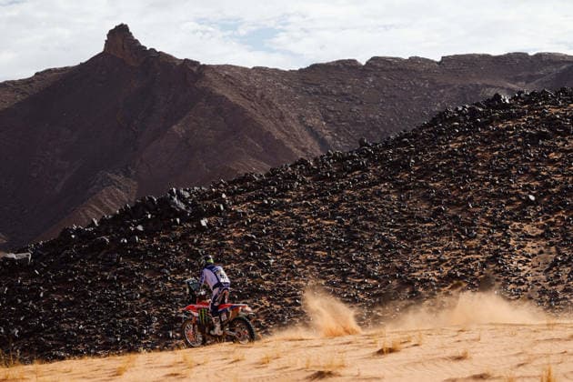 W2RC - RALLYE DU MAROC 2026 69 BRUNO Crivilin (bra), Monster Energy Honda HRC, Honda 450 Rally Factory Replica, FIM W2RC, Rally 2, action, during the Stage 4 of the Rallye du Maroc 2026, 4th round of the 2026 WR2C Championship from October 2, 2026 around Zagora, Morocco - AgadirMorocco  Copyright: xFREDERICxLExFLOCxHx