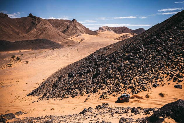 W2RC - RALLYE DU MAROC 2026 412 WALKNER Matthias (aut), MENA Oriol (esp), BRP Can-Am Maverick R, South Racing Can-Am, SSV SSV1, action during the Stage 4 of the Rallye du Maroc 2026, 4th round of the 2026 WR2C Championship from October 2, 2026 around Zagora, Morocco - AgadirMorocco  Copyright: xDamienxSaulnierx
