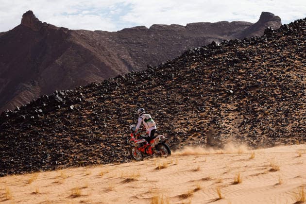 W2RC - RALLYE DU MAROC 2026 107 VAN BERKEL Lars (ned), BAS World KTM Team, KTM 450 Rally Factory Replica, FIM W2RC, Rally 2, action, during the Stage 4 of the Rallye du Maroc 2026, 4th round of the 2026 WR2C Championship from October 2, 2026 around Zagora, Morocco - AgadirMorocco  Copyright: xFREDERICxLExFLOCxHx