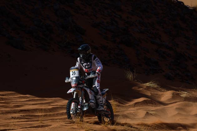 W2RC - RALLYE DU MAROC 2026 26 DÄ BROWSKI Konrad (pol), Duust Rally Team, KTM 450 Rally Factory Replica, FIM W2RC, Rally 2 J, action, during the Stage 4 of the Rallye du Maroc 2026, 4th round of the 2026 WR2C Championship from October 2, 2026 around Zagora, Morocco - AgadirMorocco  Copyright: xFREDERICxLExFLOCxHx