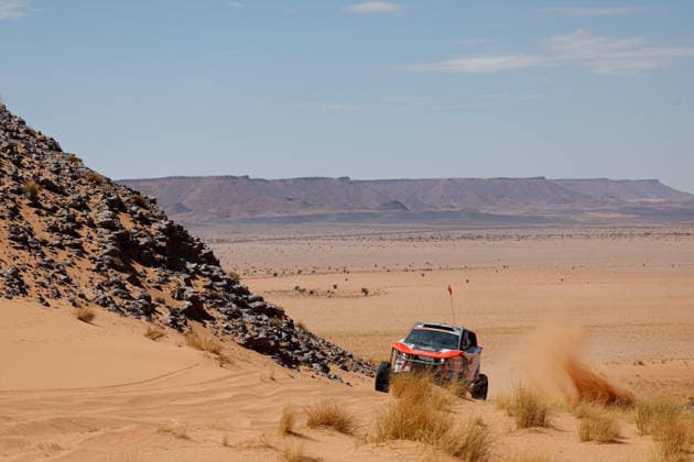 W2RC - RALLYE DU MAROC 2026 316 VARELA Rodrigo (bra), SACHS Carlos (bra), Odyssey CR-X, BBR Motorsport, CHG CHG1, action, during the Stage 4 of the Rallye du Maroc 2026, 4th round of the 2026 WR2C Championship from October 2, 2026 around Zagora, Morocco - AgadirMorocco  Copyright: xFREDERICxLExFLOCxHx