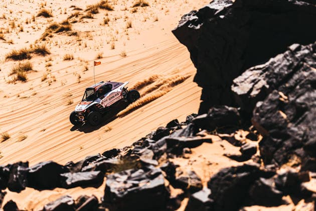 W2RC - RALLYE DU MAROC 2026 301 PINTO Alexandre (por), OLIVEIRA Bernardo (por), Taurus T3 Max, Odyssey Academy by BBR, FIA W2RC, CHG CHG1, action during the Stage 4 of the Rallye du Maroc 2026, 4th round of the 2026 WR2C Championship from October 2, 2026 around Zagora, Morocco - AgadirMorocco  Copyright: xDamienxSaulnierx