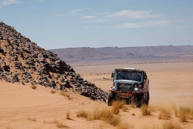 W2RC - RALLYE DU MAROC 2026 603 VAN DEN BRINK Mitchel (ned), VAN HEUN Bart (ned), VAN DE POL Jarno (ned), Iveco Powerstar, Team De Rooy, TRK T5.1, action, during the Stage 4 of the Rallye du Maroc 2026, 4th round of the 2026 WR2C Championship from October 2, 2026 around Zagora, Morocco - AgadirMorocco Copyright: xFREDERICxLExFLOCxHx