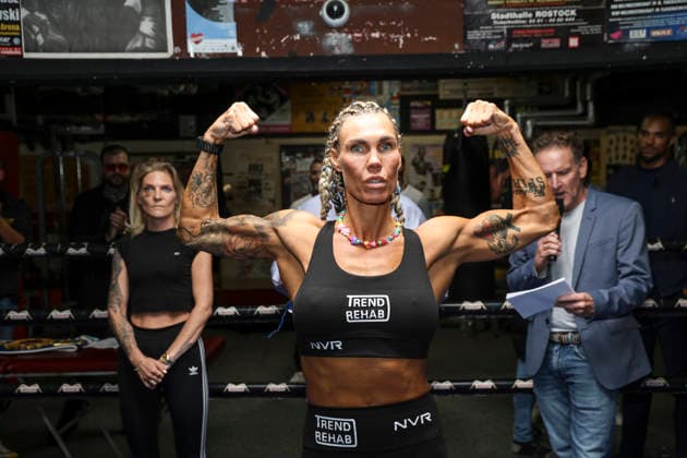 Boxen: Boxen im Norden, Waage, Hamburg, 02.10.2026 WBF-Weltmeisterschaft: Mikaela Lauren (SWE) - Lena Venjacob (GER) Hamburg Germany