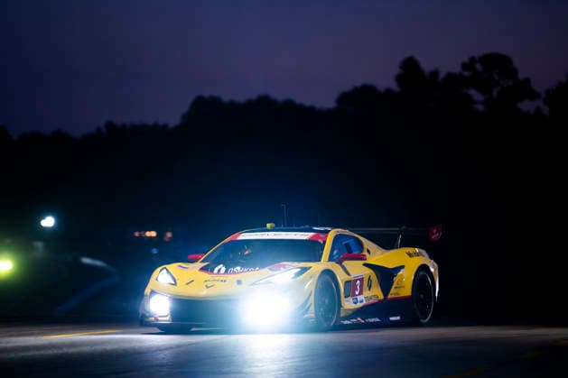 AUTO - IMSA - PETIT LE MANS 2026 03 GARCIA Antonio (esp), KIRCHHOFER Marvin (ger), SIMS Alexander (gbr), Corvette Racing by Pratt Miller Motorsports, Chevrolet Corvette Z06 GT3.R, action during the 2026 Motul Petit Le Mans, 11th round of the 2026 IMSA WeatherTech SportsCar Championship, from October 1 to 3, 2026 on the Michelin Raceway Road Atlanta in Braselton, Georgia, United States of America - BraseltonUnited States Copyright: xFabrizioxBoldonix