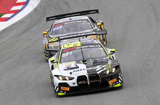 GT World Challenge Europe powered by AWS Barcelona 2026 Valentino Rossi, of Team WRT, drives a BMW M4 GT3 Evo during free practice 1 of the GT World Challenge powered by AWS 2026 at the Barcelona-Catalunya Circuit in Barcelona, Spain, on October 2, 2026. Barcelona Barcelona Spain  Copyright: xUrbanandsportx originalFilename:valls-gtworldc261102_npmLU.jpg