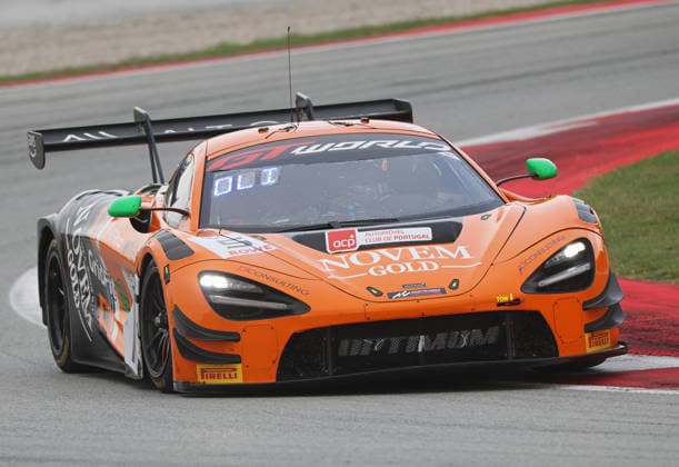 GT World Challenge Europe powered by AWS Barcelona 2026 Guilherme Oliveira, of Optimum Motorsport, drives a McLaren 720S GT3 EVO during free practice 1 of the GT World Challenge powered by AWS 2026 at the Barcelona-Catalunya Circuit in Barcelona, Spain, on October 2, 2026. Barcelona Barcelona Spain  Copyright: xUrbanandsportx originalFilename:valls-gtworldc261102_npptB.jpg
