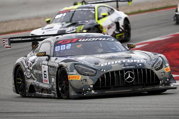 GT World Challenge Europe powered by AWS Barcelona 2026 Anthony Bartone, of GetSpeed Team Bartone Bros, drives a Mercedes-AMG GT3 EVO during free practice 1 of the GT World Challenge powered by AWS 2026 at the Barcelona-Catalunya Circuit in Barcelona, Spain, on October 2, 2026. Barcelona Barcelona Spain  Copyright: xUrbanandsportx originalFilename:valls-gtworldc261102_npyt1.jpg