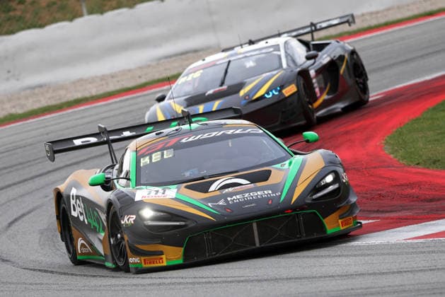 GT World Challenge Europe powered by AWS Barcelona 2026 James Kell of CSA Racing drives a McLaren 720S GT3 EVO during free practice 1 of the GT World Challenge powered by AWS 2026 at the Barcelona-Catalunya Circuit in Barcelona, Spain, on October 2, 2026. Barcelona Barcelona Spain  Copyright: xUrbanandsportx originalFilename:valls-gtworldc261102_np8Ay.jpg