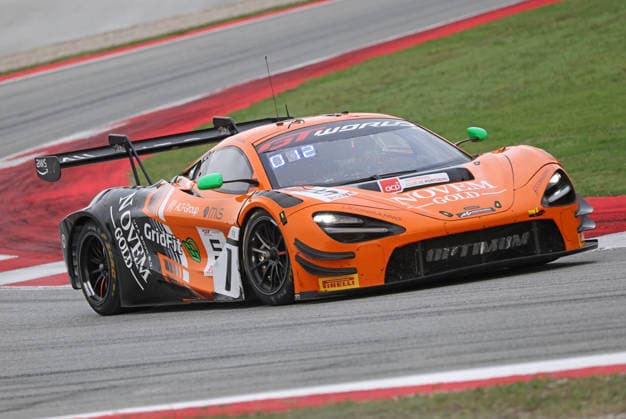 GT World Challenge Europe powered by AWS Barcelona 2026 Guilherme Oliveira, of Optimum Motorsport, drives a McLaren 720S GT3 EVO during free practice 1 of the GT World Challenge powered by AWS 2026 at the Barcelona-Catalunya Circuit in Barcelona, Spain, on October 2, 2026. Barcelona Barcelona Spain  Copyright: xUrbanandsportx originalFilename:valls-gtworldc261102_npxfL.jpg