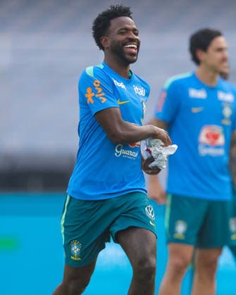 India Vs Brazil Friendly Football Friendly Match 2026 Vinicius Junior of Brazil during a pre-match training session ahead of the India football friendly 2026 match between India and Brazil at the Vivekananda Yuba Bharati Krirangan (VYBK) Stadium in Kolkata, India, on October 2, 2026. KOLKATA West Bengal India  Copyright: xShubhajitxRoyxKarmakarx originalFilename:roykarmakar-indiavsb261002_np6Uz.jpg