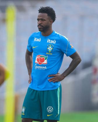 India Vs Brazil Friendly Football Friendly Match 2026 Vinicius Junior of Brazil during a pre-match training session ahead of the India football friendly 2026 match between India and Brazil at the Vivekananda Yuba Bharati Krirangan (VYBK) Stadium in Kolkata, India, on October 2, 2026. KOLKATA West Bengal India  Copyright: xShubhajitxRoyxKarmakarx originalFilename:roykarmakar-indiavsb261002_nphkc.jpg