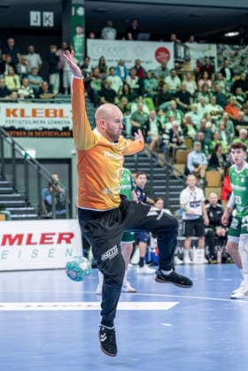 OPEL Handball Bundesliga; HSG Wetzlar - Rhein-Neckar-Löwen, 02.10.26 Bart Ravensbergen (HSG Wetzlar, 1) OPEL Handball Bundesliga; HSG Wetzlar - Rhein-Neckar-Löwen: Wetzlar, 02.10.26 Copyright: xBEAUTIFULxSPORTS Roeczeyx