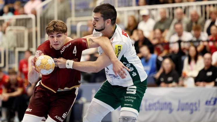 Handball - 2. Bundesliga Tusem Essen gegen SC DHfK Leipzig ** NUR FÜR REDAKTIONELLE ZWECKE ** EDITORIAL USE ONLY **<p>beim Spiel der 2. Handball-Bundesliga zwischen Tusem Essen und SC DHfK Leipzig am 02. Oktober 2026 in der Sporthalle Am Hallo in Essen. Deutschland Nordrhein-Westfalen Essen Copyright: ChristofxKöpsel