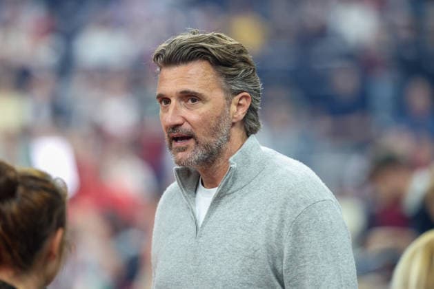 Marko Pesic (zukuenftiger FC Bayern Muenchen, 2. Vizepraesident), GER, FC Bayern Basketball vs. Partizan Mozzart Bet Belgrad, Basketball, Euroleague, 3. Spieltag, Saison 2026 2027, 02.10.2026, GER, FC Bayern Basketball vs. Partizan Mozzart Bet Belgrad, Basketball, Euroleague, 3. Spieltag, Saison 2026 2027, 02.10.2026 Muenchen Copyright: xEibner-Pressefoto JennixMaulx EP_JML