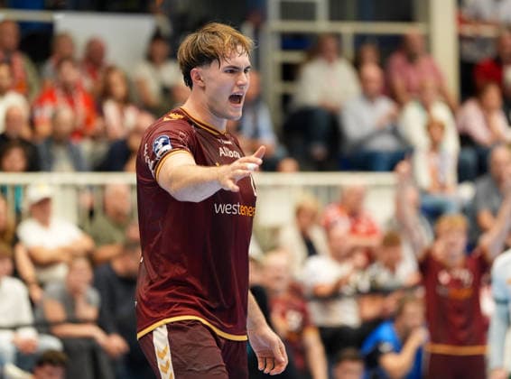 Tom Wolf (TuSEM Essen, 26) reagiert. GER, EPG Baskets Koblenz vs Medikamente per Klick Bayreuth, Barmer 2. Basketball Bundesliga, ProA, 1. Spieltag, Saison 2026-27, EPG Arena, Koblenz, 27.09.2026 EPG Baskets Koblenz vs Medikamente per Klick Bayreuth, ProA, 1. Spieltag, Saison 2026-27, 27.09.2026 Koblenz Copyright: xEibner-Pressefoto ScottxColemanx EP_SCN