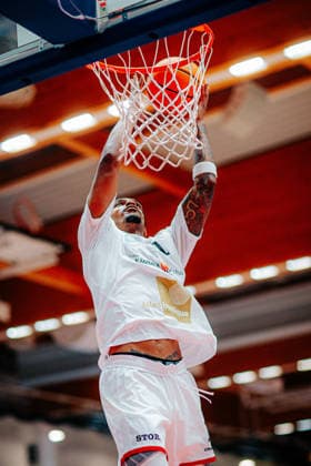 BB-2BL SBB Boerde Baskets - Giessen 46ers Marcus Evans (SBB Boerde Baskets) waehrend der Saison 2026-2027 in der 2. Barmer Basketball Bundesliga Pro A am 2. Spieltag SBB Baskets und Giessen 46ers in der Wolfgang-Lakenmacher-Halle am 2. October 2026 in Magdeburg, Sachsen Anhalt, Deutschland