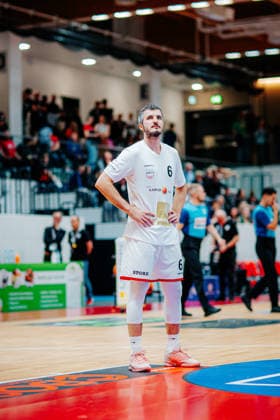 BB-2BL SBB Boerde Baskets - Giessen 46ers Martin Bogdanov (SBB Boerde Baskets)v waehrend der Saison 2026-2027 in der 2. Barmer Basketball Bundesliga Pro A am 2. Spieltag SBB Baskets und Giessen 46ers in der Wolfgang-Lakenmacher-Halle am 2. October 2026 in Magdeburg, Sachsen Anhalt, Deutschland