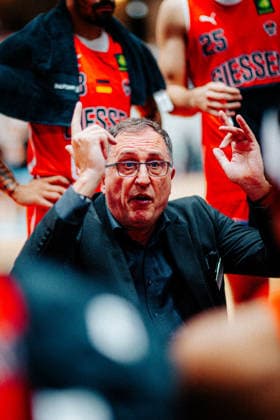 BB-2BL SBB Boerde Baskets - Giessen 46ers Branislav Ignjatovic (GIESSEN 46ers) waehrend der Saison 2026-2027 in der 2. Barmer Basketball Bundesliga Pro A am 2. Spieltag SBB Baskets und Giessen 46ers in der Wolfgang-Lakenmacher-Halle am 2. October 2026 in Magdeburg, Sachsen Anhalt, Deutschland