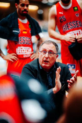 BB-2BL SBB Boerde Baskets - Giessen 46ers Branislav Ignjatovic (GIESSEN 46ers) waehrend der Saison 2026-2027 in der 2. Barmer Basketball Bundesliga Pro A am 2. Spieltag SBB Baskets und Giessen 46ers in der Wolfgang-Lakenmacher-Halle am 2. October 2026 in Magdeburg, Sachsen Anhalt, Deutschland