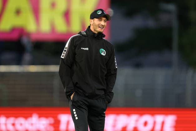 Kevin Rodewald (Trainer, VfB Lübeck) Fußball I Herren I Regionalliga Nord I Saison 2026-2027 I 12. Spieltag I VfB Lübeck - Eimsbütteler TV I 02.10.2026 I Stadion an der Lohmühle