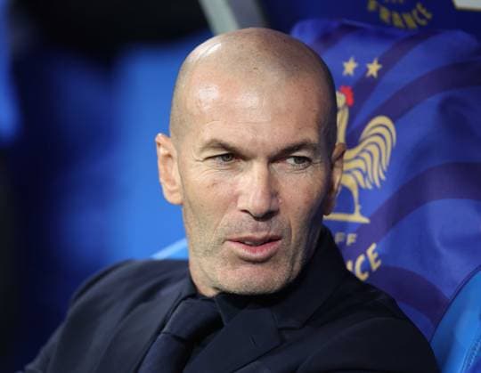 UEFA Nations League - France v Italy PARIS, FRANCE, OCTOBER 02: Zinedine Zidane manager of France national team, Nationalteam during The UEFA Nations League Group Stage match in Group A1 between France v Italy at Stade de France Stadium, Paris France, on October 02. (Photo by Daniel Weir) Paris Stade de France FRANCE Copyright: xDanielxWeir SportsxPressxPhotox Sportspressphoto_SPR243891