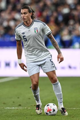 Db Parigi 02 10 2026 - Nations League Francia-Italia foto Daniele Buffa Image nella foto: Riccardo Calafiori 