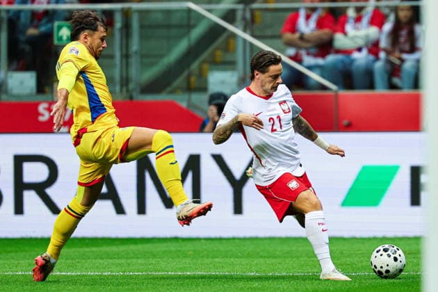 2026.10.02 Warszawa pilka nozna UEFA Liga Narodow Polska - Rumunia N z Nicola Zalewski Foto Pawel Andrachiewicz PressFocus 2026.10.02 Warsaw Football - UEFA Nations League Poland - Romania Nicola Zalewski Credit: Pawel Andrachiewicz PressFocus NEWSPIX.PL --- newspix.pl POLAND OUT! 