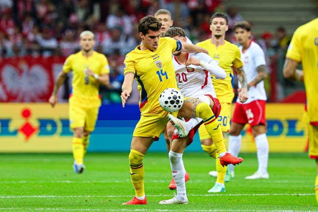 2026.10.02 Warszawa pilka nozna UEFA Liga Narodow Polska - Rumunia N z Ianis Hagi Foto Pawel Andrachiewicz PressFocus 2026.10.02 Warsaw Football - UEFA Nations League Poland - Romania Ianis Hagi Credit: Pawel Andrachiewicz PressFocus NEWSPIX.PL --- newspix.pl POLAND OUT! 