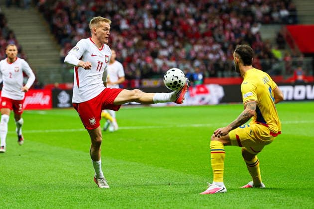2026.10.02 Warszawa pilka nozna UEFA Liga Narodow Polska - Rumunia N z Karol Swiderski Foto Pawel Andrachiewicz PressFocus 2026.10.02 Warsaw Football - UEFA Nations League Poland - Romania Karol Swiderski Credit: Pawel Andrachiewicz PressFocus NEWSPIX.PL --- newspix.pl POLAND OUT! 