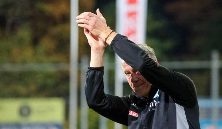 02.10.2026, Deutschland, Stuttgart, Fussball, Regionalliga Südwest, SV Stuttgarter Kickers vs. Kickers Offenbach, Sportdirektor Lutz Siebrecht (Kickers)