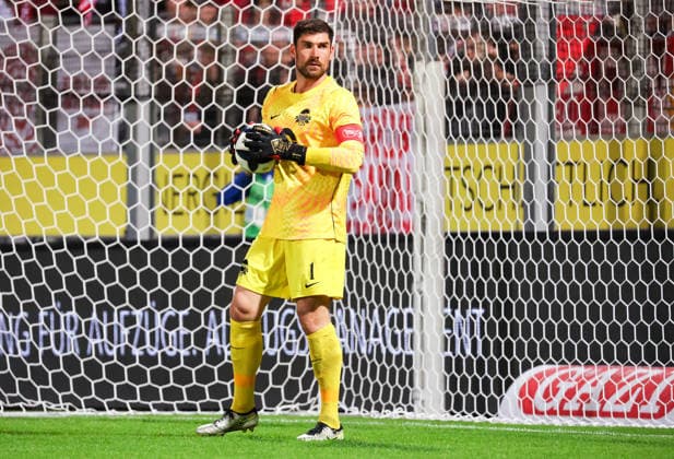02.10.2026, Deutschland, Stuttgart, Fussball, Regionalliga Südwest, SV Stuttgarter Kickers vs. Kickers Offenbach, Johannes Brinkies (OFC)